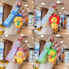 [ Set 4 Cái ] Móc Khoá Vịt Xấu Xí - 18541