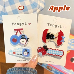 [ Set 10 Vỉ ] Kẹp Tóc [ Vỉ 2 Cái ] - 19242