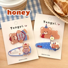 [ Set 10 Vỉ ] Kẹp Tóc [ Vỉ 2 Cái ] - 19257