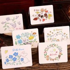 [ Set 100 Cái ] Thiệp [ 11.5*17cm ] - 19325