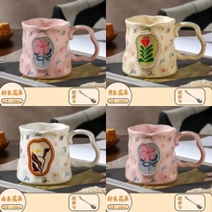 [ Set 2 Cái ] Ly Cốc Sứ - 19361