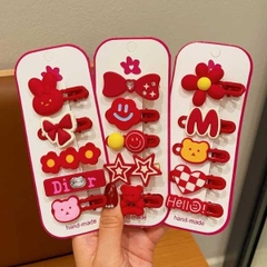 [ Set 10 Vỉ ] Kẹp Tóc [ Vỉ 5 Cái ] - 19561