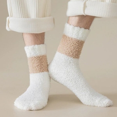 [ Set 10 Đôi ] Vớ Lông Cừu San Hô Dài [ Cotton / Bao Bì Riêng Lẻ ] - 19680