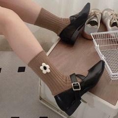 [ Set 5 Đôi ] Vớ Len [ Len / Cotton / Tag Ở Eo ] - 19676