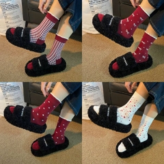 [ Set 10 Đôi ] Vớ [ Cotton / Có Tag Treo ] - 19731