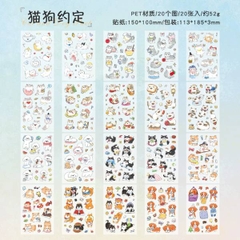 [ Set 4 Quyển ] Sticker [ Quyển 20 Trang ] - 19999