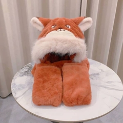 [ Set 2 Bộ ] Mũ / Khăn Choàng / Găng Tay Zootopia - 20042