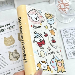 [ Set 5 Quyển ] Sổ Còng Bìa Da Zootopia [ A6 ] - 20071