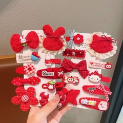 [ Set 4 Vỉ ] Kẹp Tóc - 20109