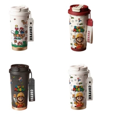 [ Set 2 Cái ] Bình Giữ Nhiệt Mario [ 500ml / Inox 316 ] - 20152