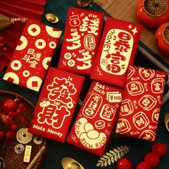 [ Set 20 Xấp ] Lì Xì Lấp Lánh [ Xấp 6 Cái ] - 20388