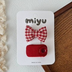 [ Set 12 Vỉ ] Kẹp Tóc [ Vỉ 2 Cái ] - 20504