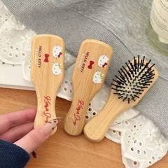 [ Set 10 Cái ] Lược Đệm Mát Xa Hello Kitty - 20690