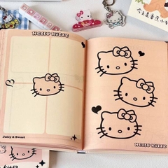 [ Set 5 Quyển ] Sổ Nhật Ký Hello Kitty [ A5 / Giấy Hoạ Tiết ] - 20694