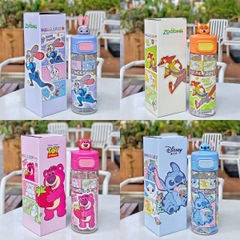 [ Set 2 Cái ] Bình Nước Zootopia [ 530ml ] - 20751