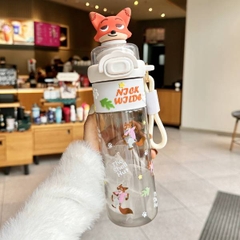 [ Set 2 Cái ] Bình Nước Zootopia [ 550ml ] - 20724