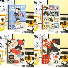 [ Set 4 Quyển ] Sổ Nhật Ký [ A5 / Giấy Hoạ Tiết ] - 20800