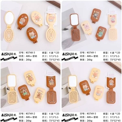 [ Set 12 Cái ] Lược Gương - 20860