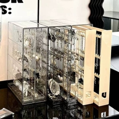 [ Set 2 Cái ] Hộp Đựng Trang Sức [ 25.4*8.5*17.4cm / 24 Móc ] - 21183