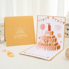 [ Set 10 Cái ] Thiệp 3D - 21386