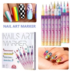 [ Set 2 Hộp ] Bút Vẽ Nail ART [ Hộp 12 Cây ] - 21435