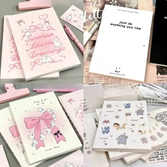 [ Set 12 Quyển ] Vở [ A5 / Giấy Trống ] - 21601