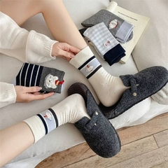 [ Set 12 Đôi ] Vớ [ Cotton ] - 21635