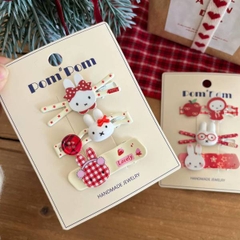 [ Set 10 Vỉ ] Kẹp Tóc [ Vỉ 3 Cái ] - 21665