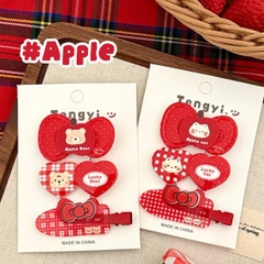 [ Set 10 Vỉ ] Kẹp Tóc [ Vỉ 3 Cái ] - 21894