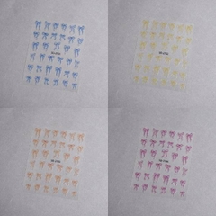 [ Set 20 Tấm ] Sticker Dán Nail [ Nhiều Mẫu ] - 21858