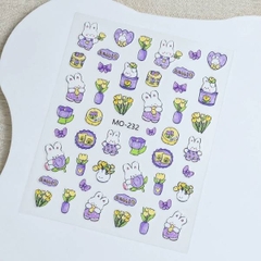 [ Set 20 Tấm ] Sticker Dán Nail - 21853