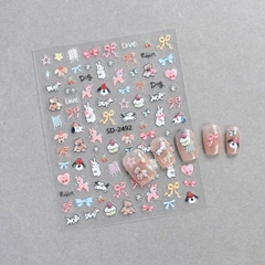 [ Set 20 Tấm ] Sticker Dán Nail - 21848