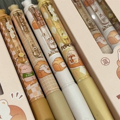 [ Set 5 Hộp ] Bút Bi Xoá Được [ 0.5mm / Đen / Hộp 4 Cây ] - 21837