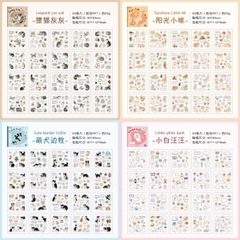 [ Set 12 Quyển ] Sổ Sticker [ 20 Tấm ] - 21835