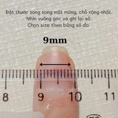 [ Set 2 Bộ ] Nail Thiết Kế [ 10 PCS + Bộ Dán Nail ] - 22060