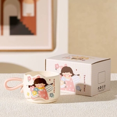 [ Set 2 Cái ] Ly Cốc Sứ [ Hộp Đẹp ] - 95564
