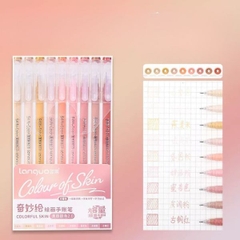 [ Set 5 Hộp ] Bút Bi Màu [ Hộp 9 Cây ] - 95647