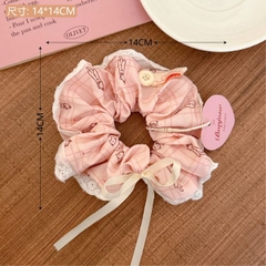 [ Set 12 Cái ] Cột Tóc Scrunchies - 95836