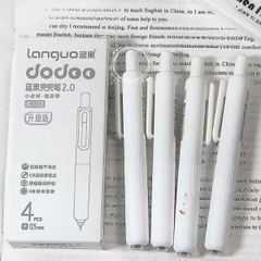 [ Set 10 Hộp ] Bút Bi Gel Doudou 2.0 [ 0.5mm - Đen - 1 Hộp 4 Cây ] - 95856