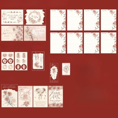 [ Set 10 Bộ ] Thiệp Hoa Hồng Tỏ Tình - 95865