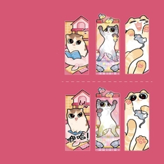 [ Set 12 Túi ] Đánh Dấu Trang [ 1 Túi 6 Miếng ] - 95874