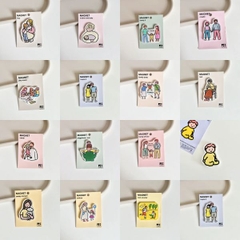 [ Set 10 Cái ] Sticker Từ Tính Gia Đình - 95949
