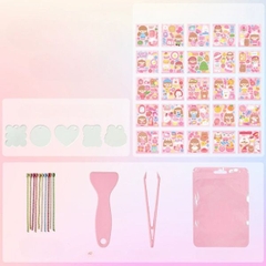 [ Set 10 Bộ ] Sticker Handmade DIY [ 1 Bộ 23 Chi Tiết ] - 96010