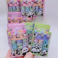 [ Hộp 36 Box ] Washi Tape + Đồ Kéo STITCK [ 1 Box 9 Cuộn ] - 96596