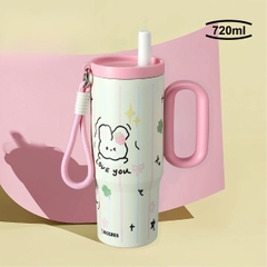 [ Set 2 Cái ] Bình GIữ Nhiệt [ 720ml - Inox 316 ] - 16418