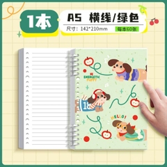 [ Set 10 Quyển ] Sổ Lò Xo [ A5/B5 - 120 Trang ] - 16646