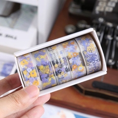 [ Set 6 Hộp ] Washi Tape [ Hộp 5 Cuộn ] - 16704