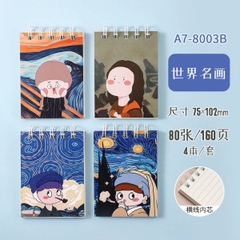 [ Set 20 Quyển ] Sổ Tay [ A7 - 160 Trang ] - 16799