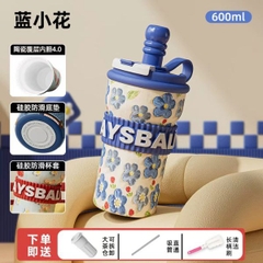 [ Set 2 Cái ] Bình Giữ Nhiệt [ Inox 316 - Lòng Gốm - 700ml ] - 17537