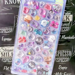[ Set 12 Vỉ ] Sticker Nổi - 17959